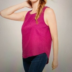 Universal Thread Linen Blend Woven Tank Top